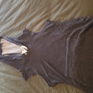 Sleeveless hoodie
